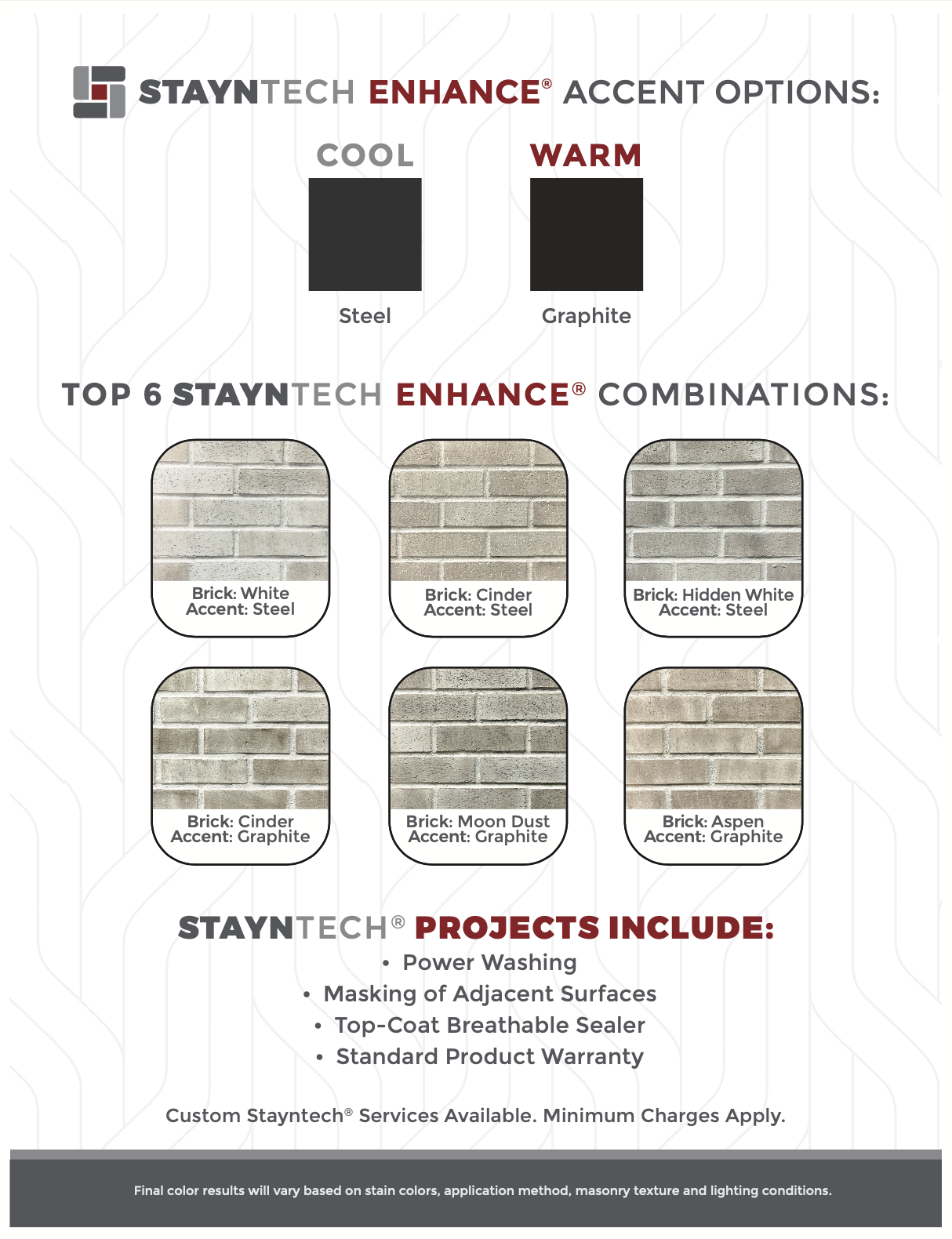 Stayntech® Color Selection Guide